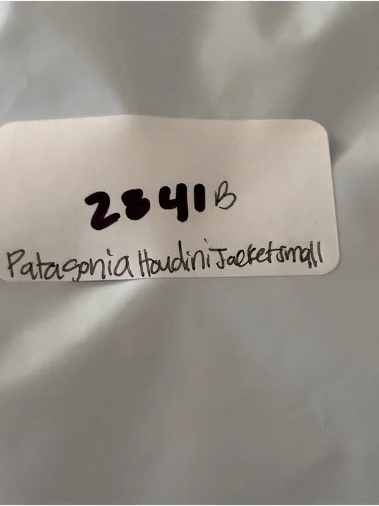 Patagonia Houdini Jacket Women’s Small Thriving Planet Hooded Lightweight - Picture 11 of 11